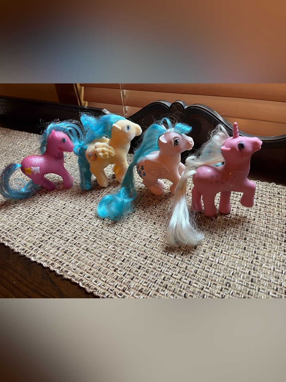 Vintage My Little Pony Set Stardancer, Bouncy So Soft, Sprinkles, Milky Way